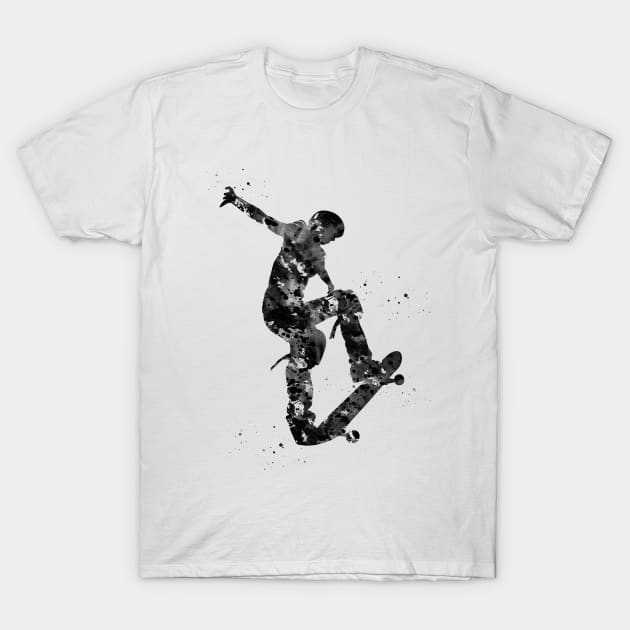 Skateboarder T-Shirt by erzebeth